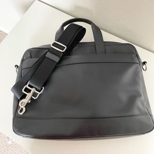 Authentic Coach Leather Messenger Briefcase